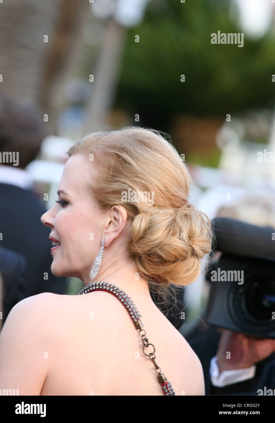 Actress Nicole Kidman at The Paperboy gala screening red carpet at the 65th Cannes Film Festival France. Thursday 24th May 2012 Stock Photo