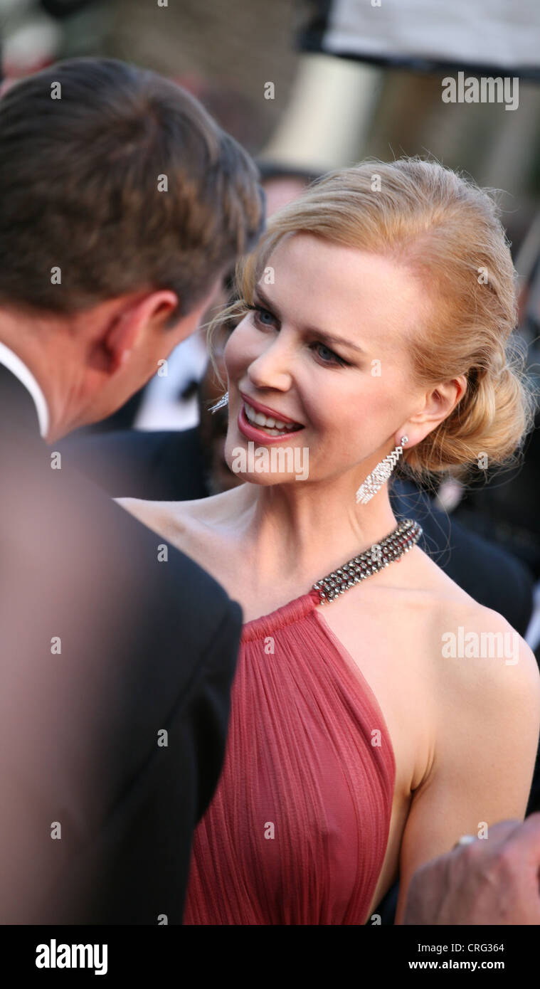 Actress Nicole Kidman at The Paperboy gala screening red carpet at the 65th Cannes Film Festival France. Thursday 24th May 2012 Stock Photo