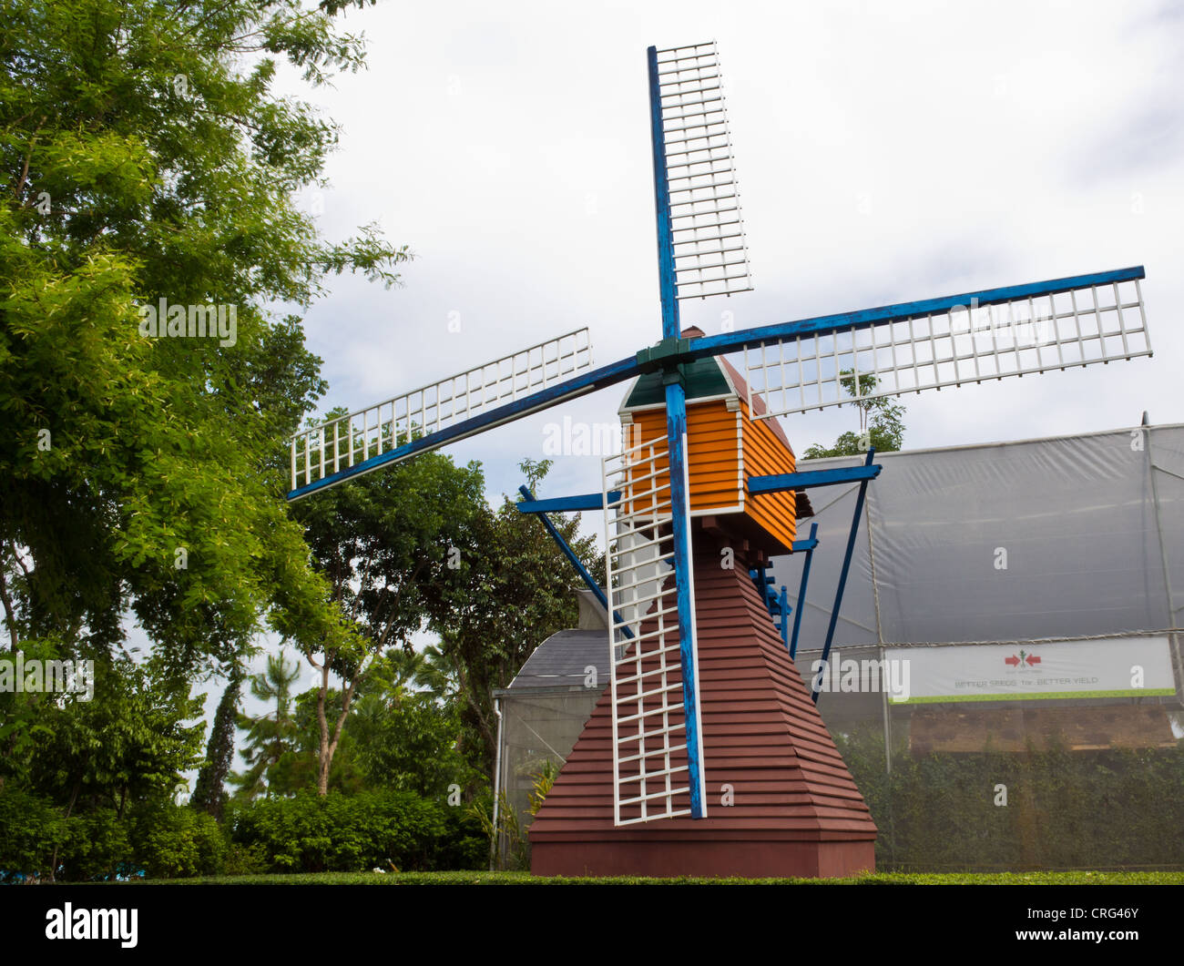 Colorful water wheel Stock Photo - Alamy