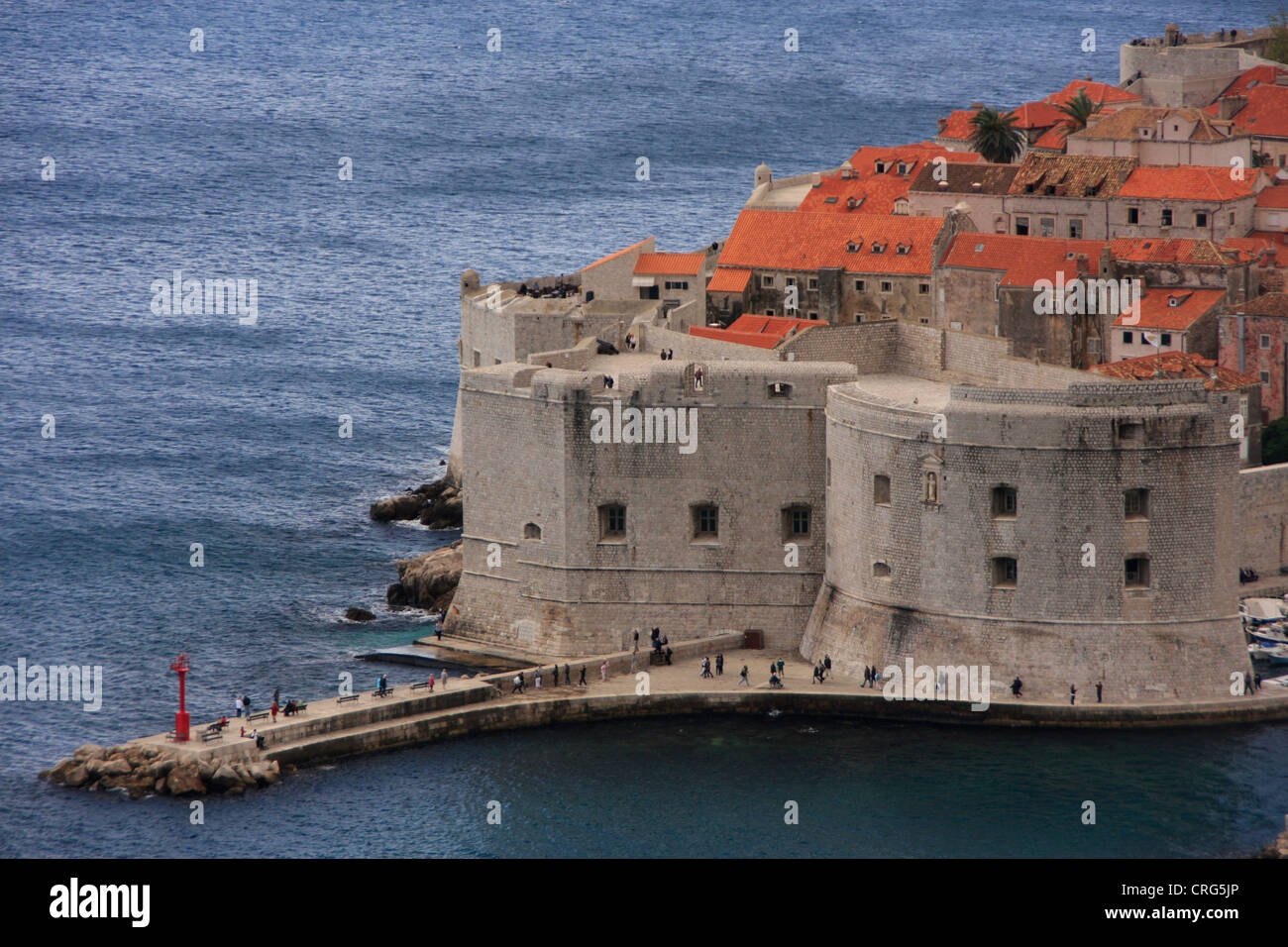 St. John Fortress, Dubrovnik, Croatia Stock Photo