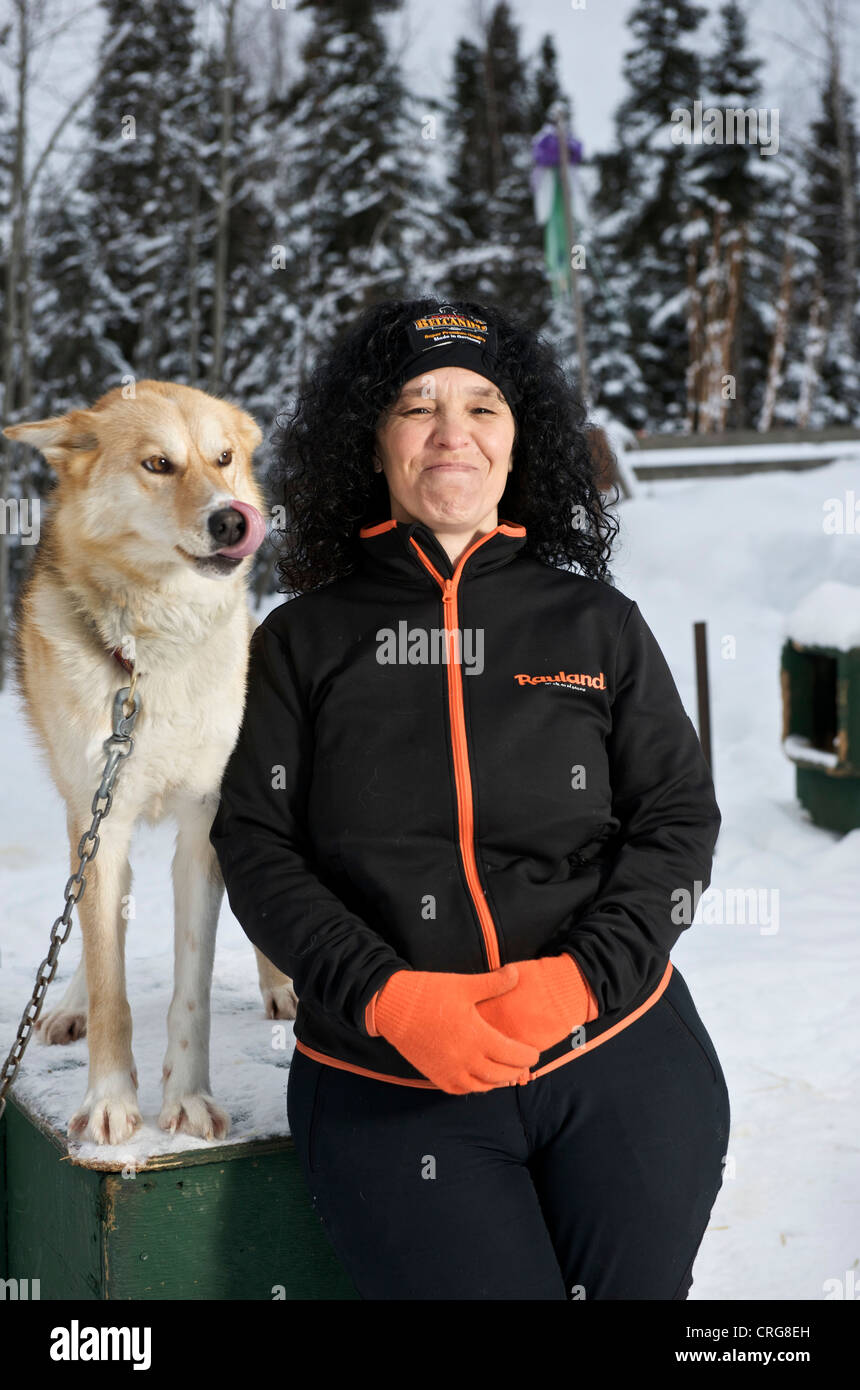 Dog musher hi-res stock photography and images - Alamy