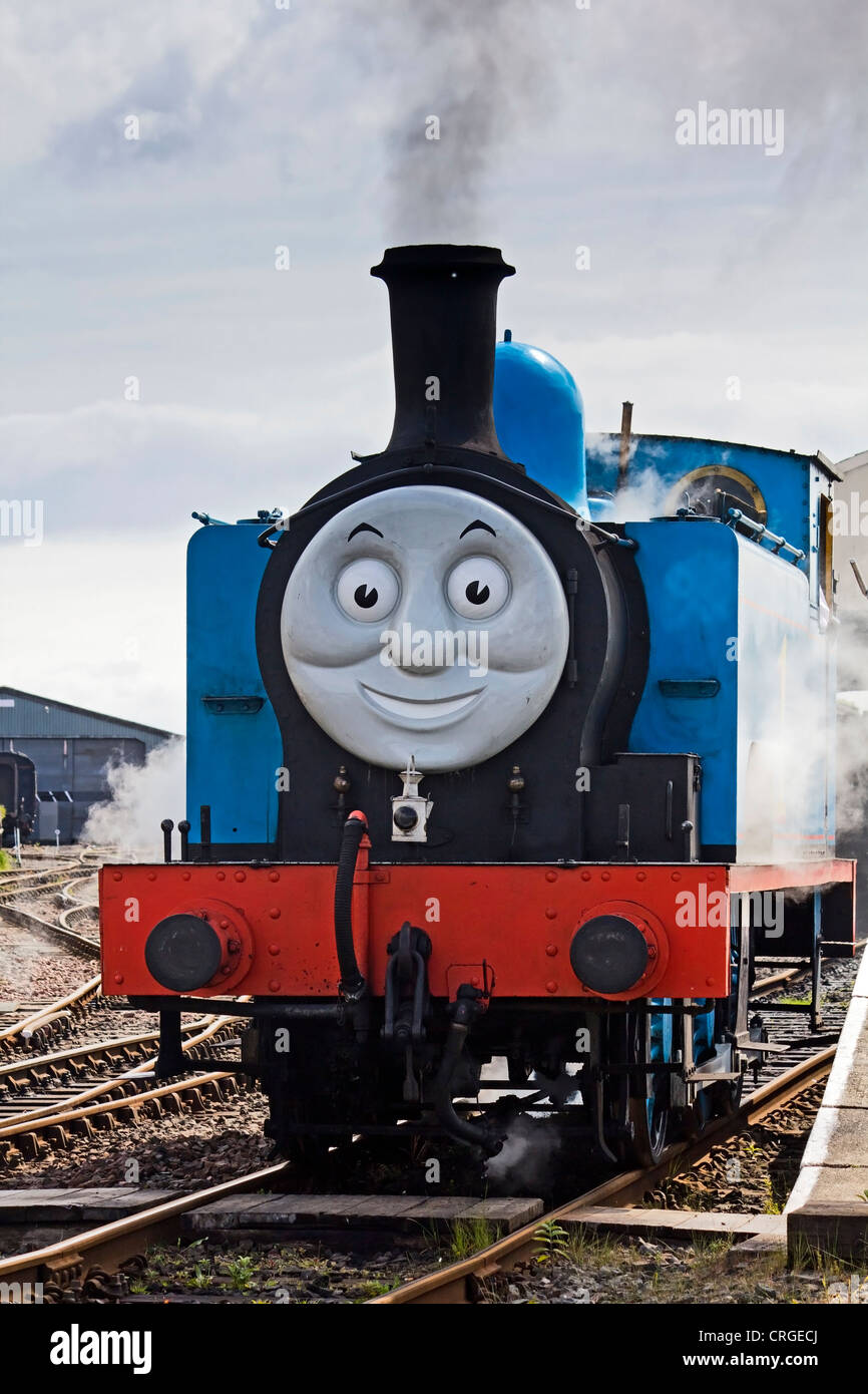 Thomas the Tank Engine at Bo'ness and Kinneil Railway Stock Photo