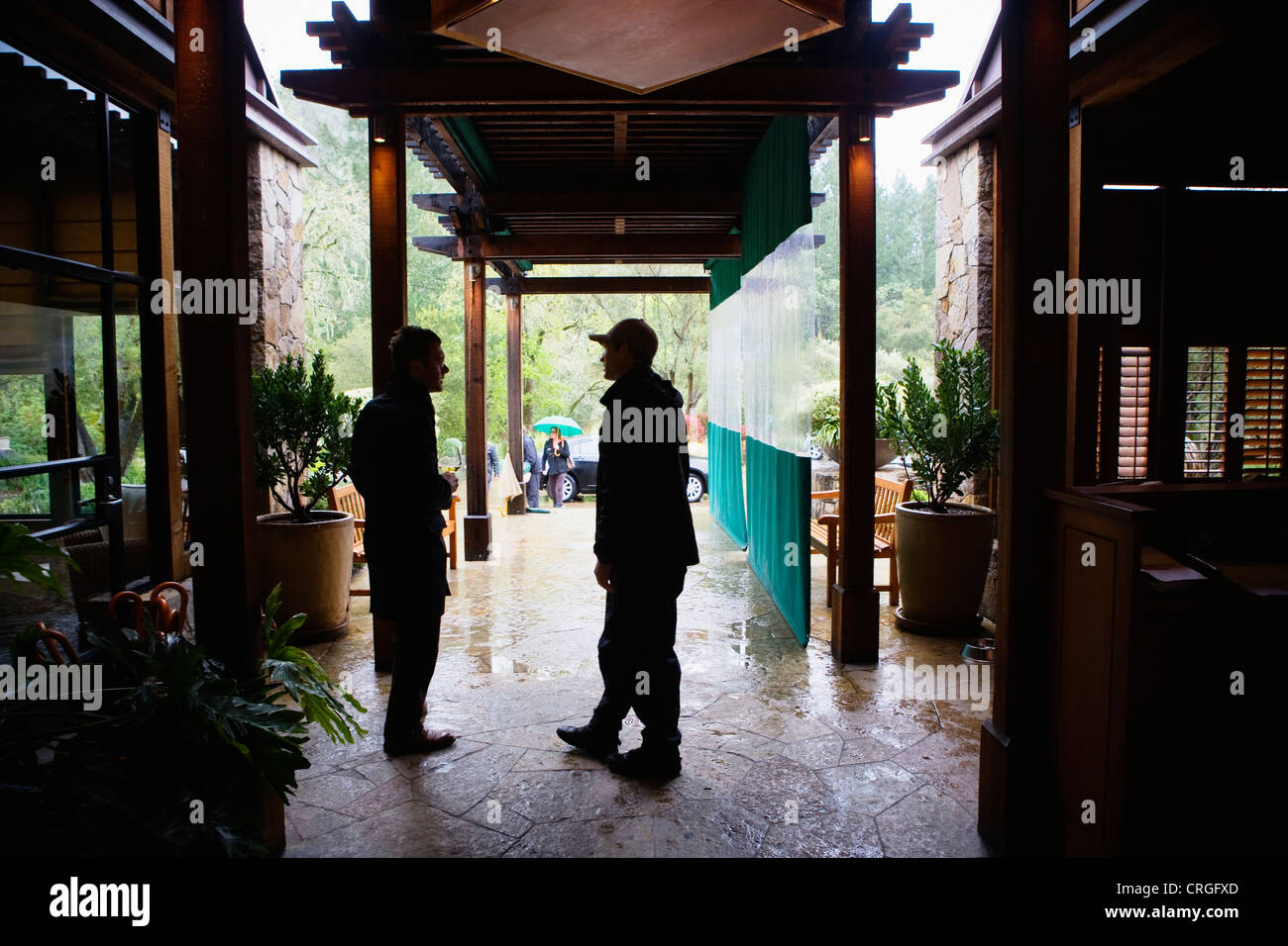 Calistoga Ranch Resort and Spa Stock Photo Alamy