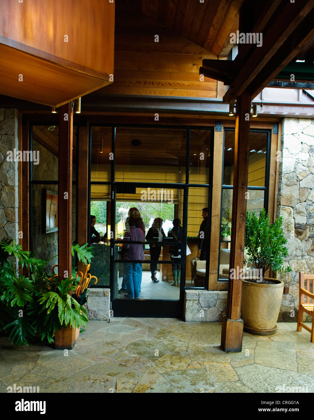 Calistoga Ranch Resort and Spa. Stock Photo