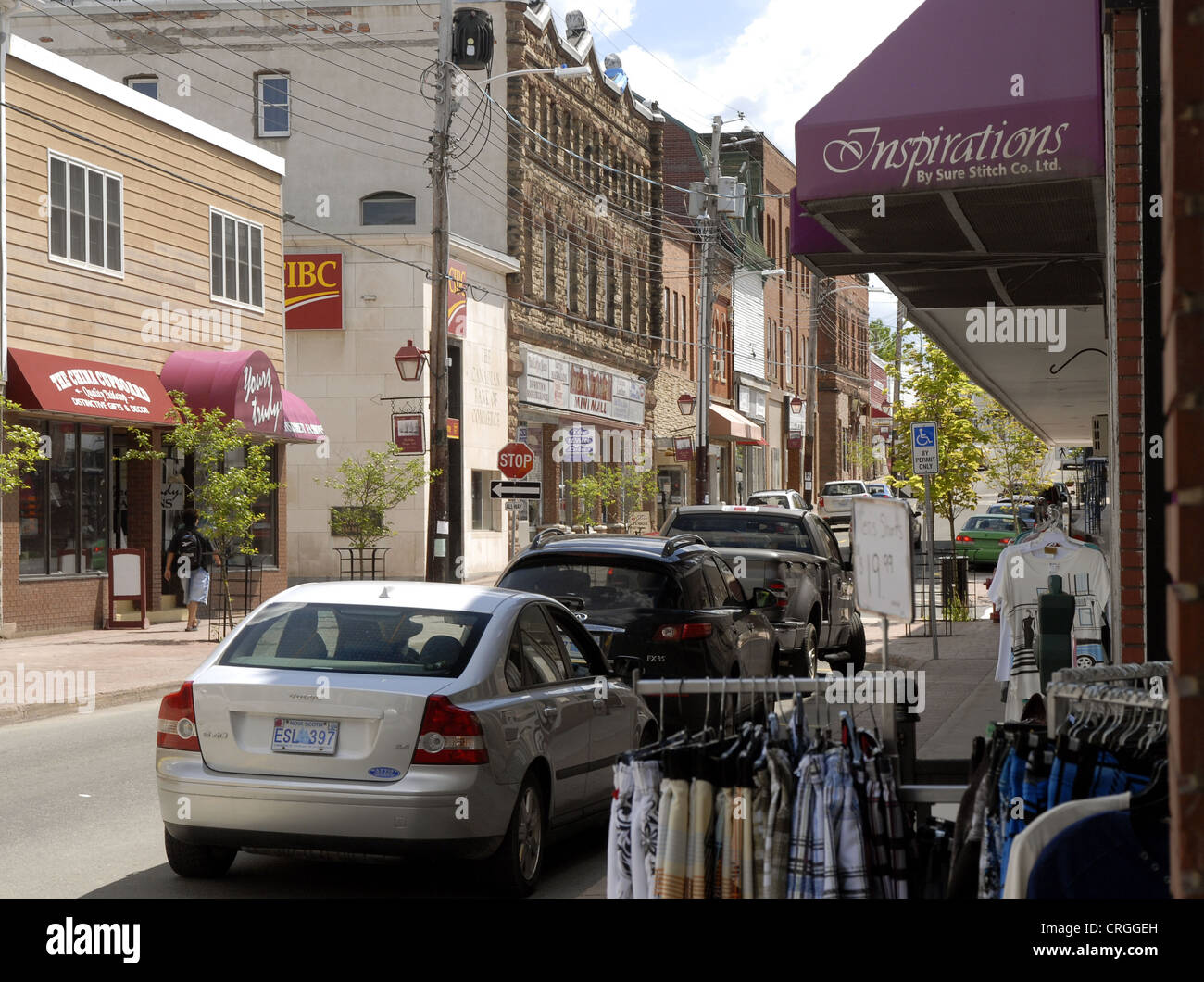 Provost Street, New Glasgow, Nova Scotia Stock Photo Alamy