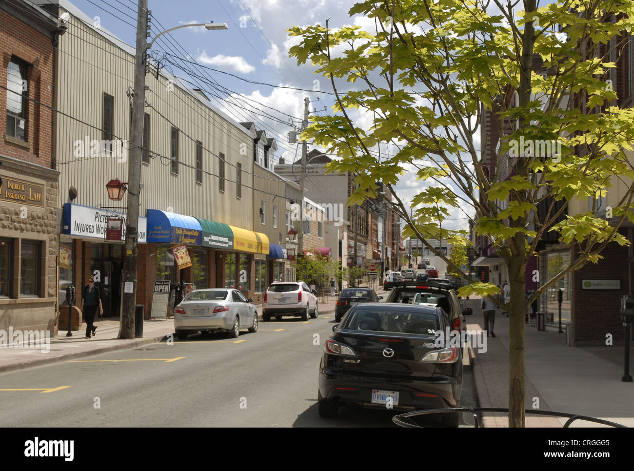 Provost Street, New Glasgow, Nova Scotia Stock Photo Alamy
