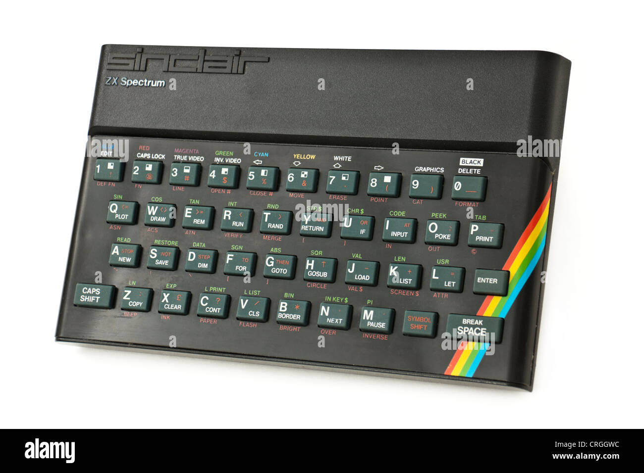 1982 Sinclair ZX Spectrum personal computer Stock Photo