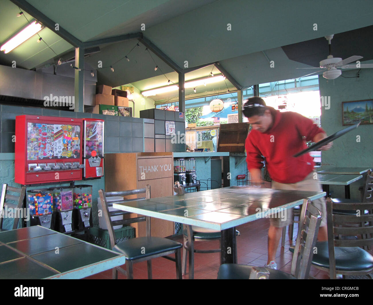 Clean Restaurant Table