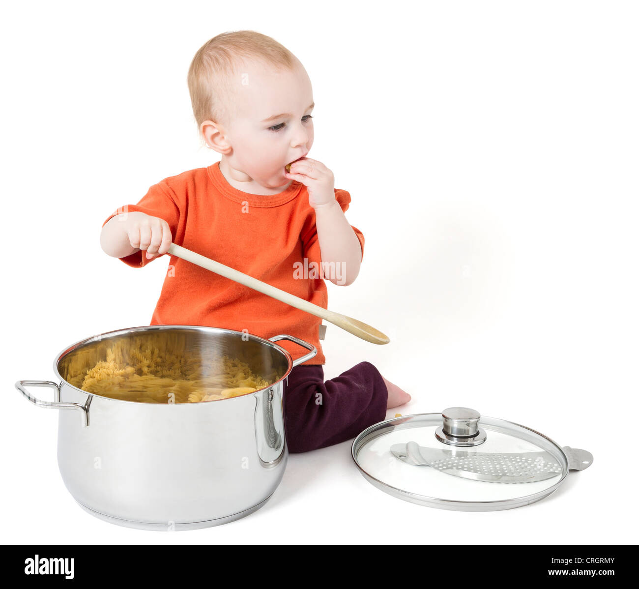 Large cooking pan hi-res stock photography and images - Alamy