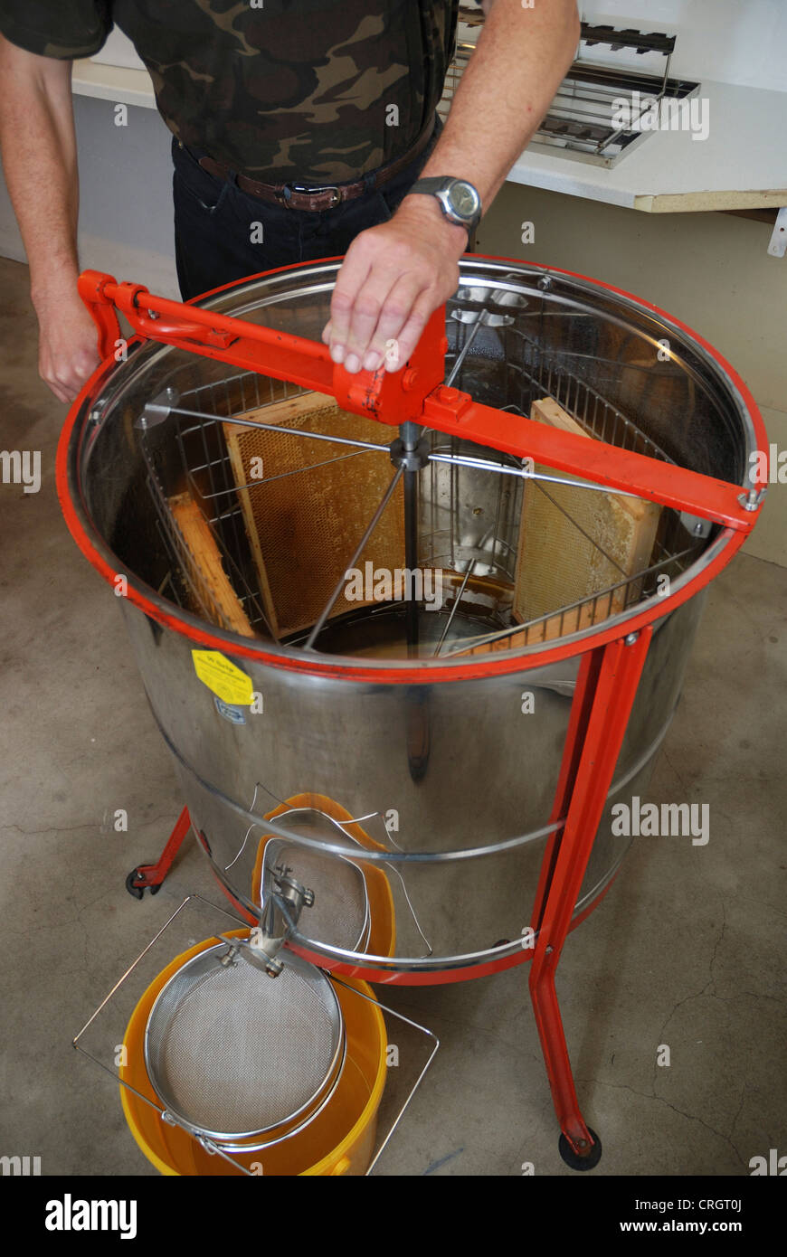 Honey extraction process germany hires stock photography and images