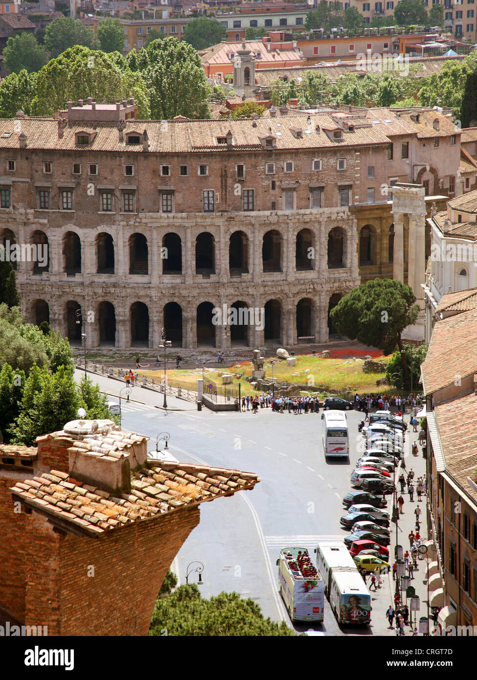 Teatro di Marcello, Italy, Rome Stock Photo