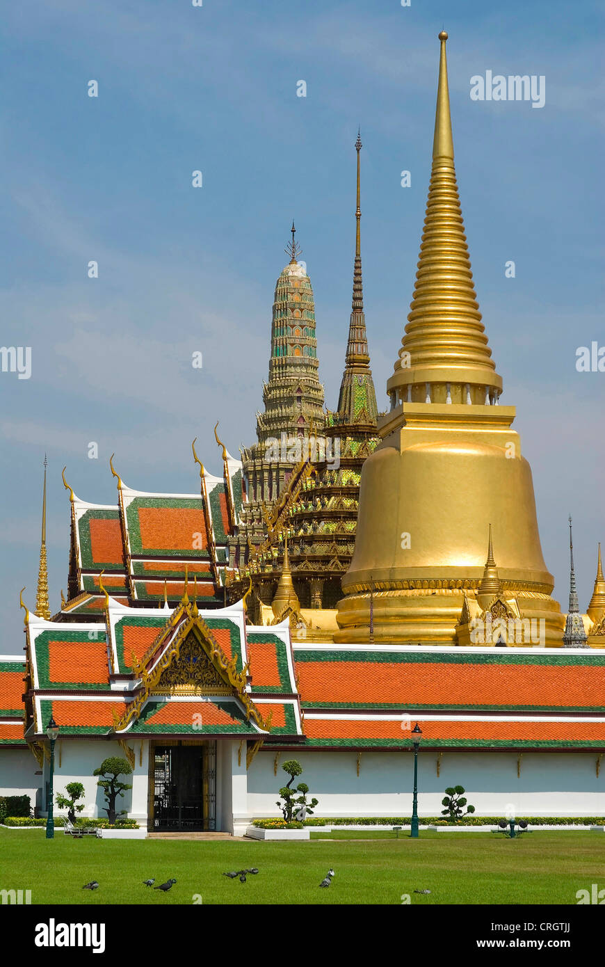 Wat Phra Keo temple , Thailand, Bangkok Stock Photo