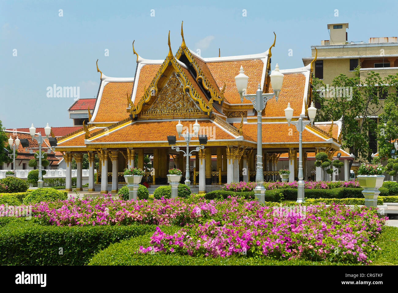 temple Rama III. Park, Thailand, Bangkok Stock Photo