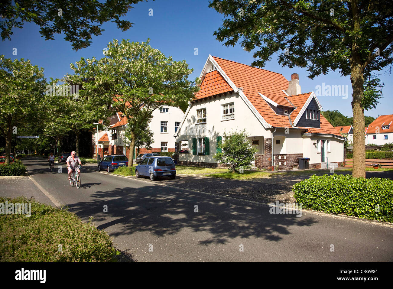 Teutoburgia company town, Germany, North Rhine-Westphalia, Ruhr Area, Herne Stock Photo