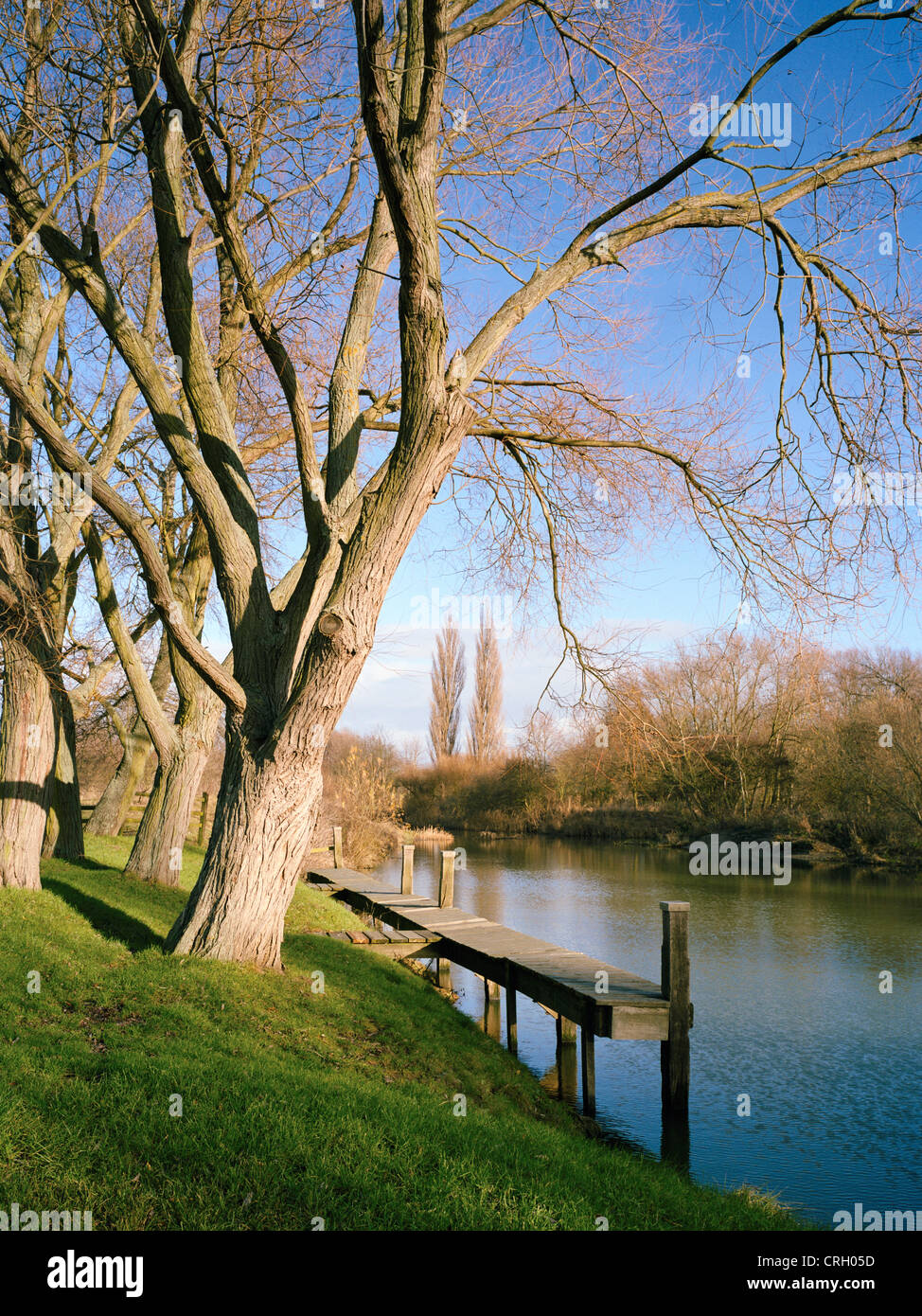 The Weirs Godmanchester Cambridgshire England Stock Photo Alamy