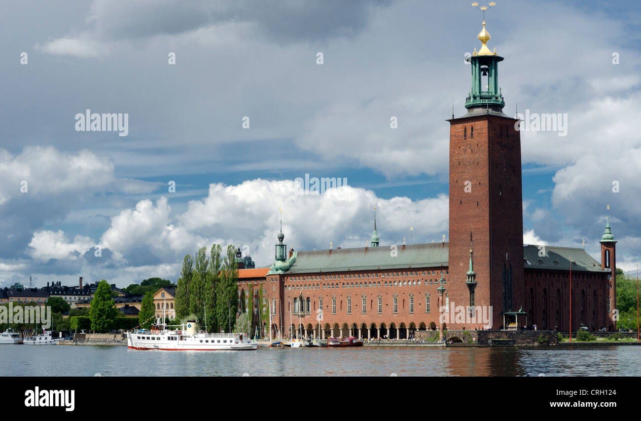 City Hall, Stockholm, Sweden Stock Photo