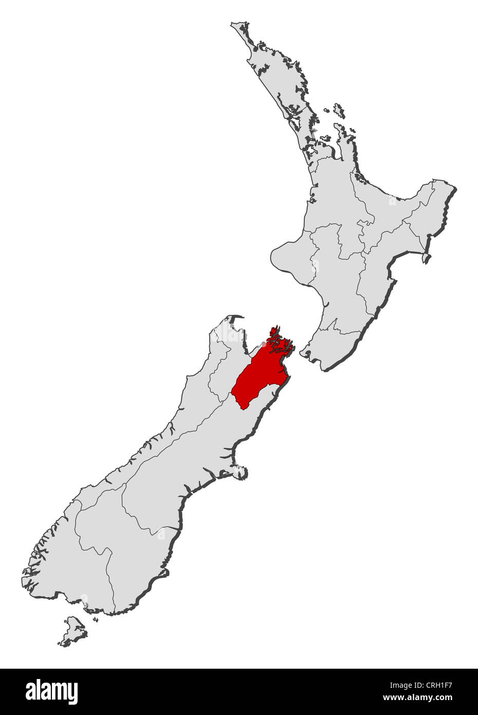 political-map-of-new-zealand-with-the-several-regions-where-tasman-is