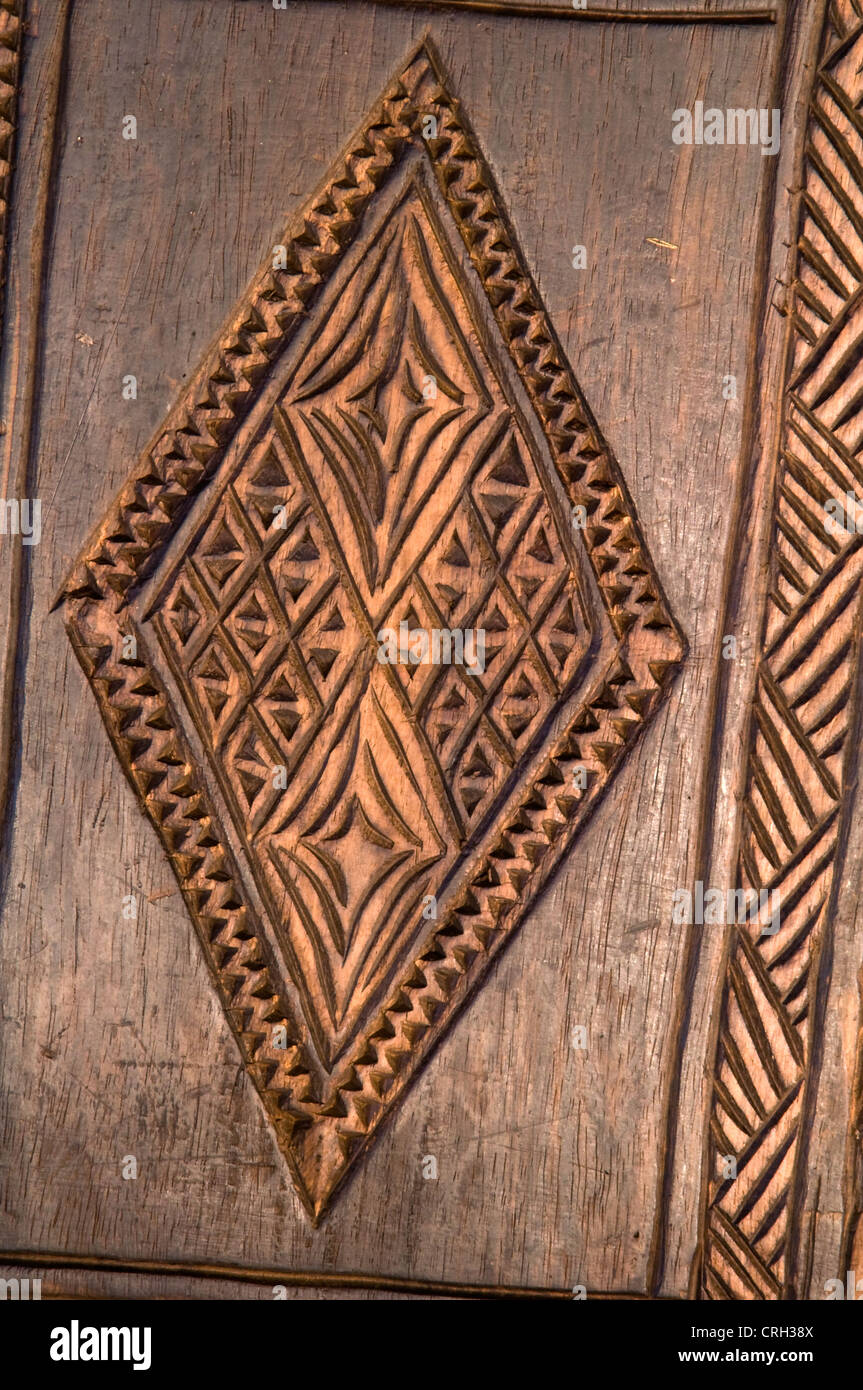 Wood carving, Craft shop and boutique, Antananarivo, Madagascar Stock Photo