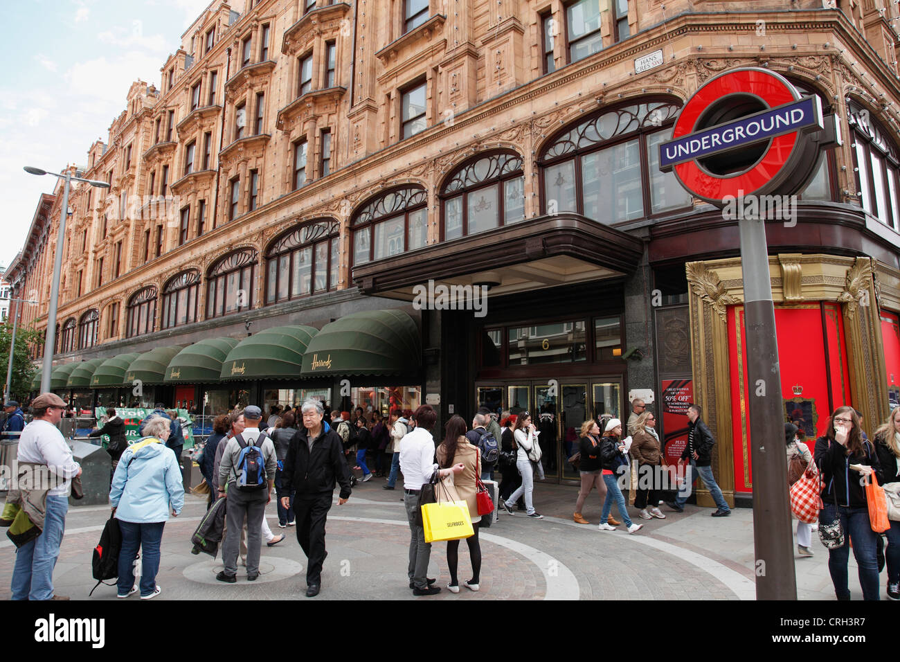Harrods department store, Knightsbridge, London Stock Photo Alamy