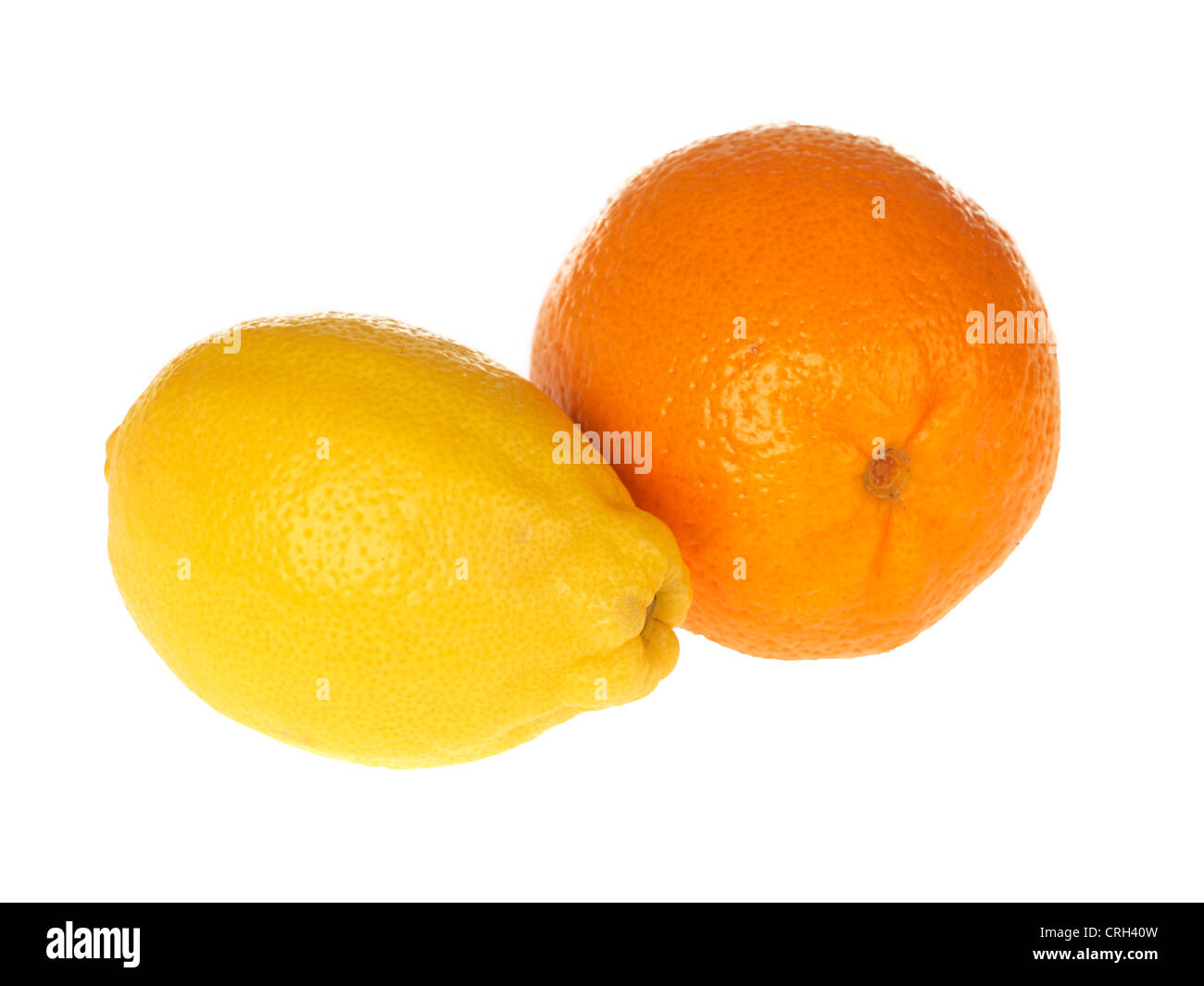 Orange and Lemon Stock Photo Alamy