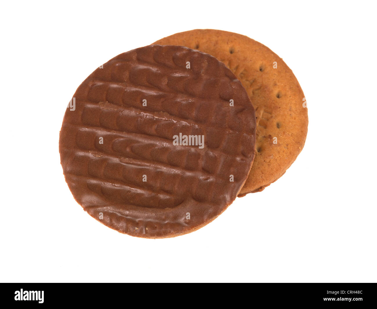 Milk chocolate digestive biscuits hires stock photography and images