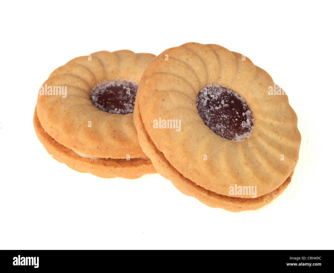 Jam and cream biscuits hires stock photography and images Alamy