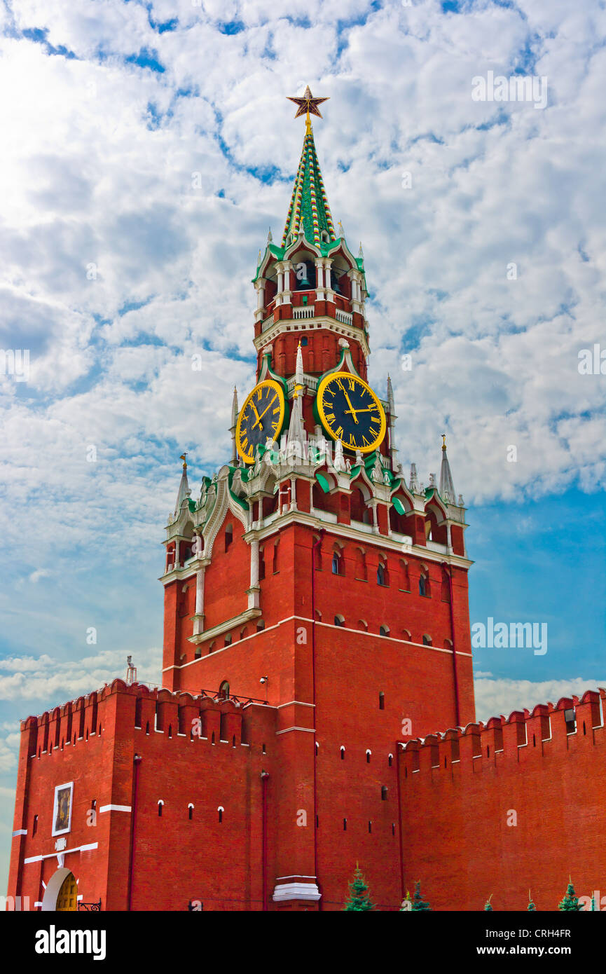 Moscow Kremlin in Russia Stock Photo