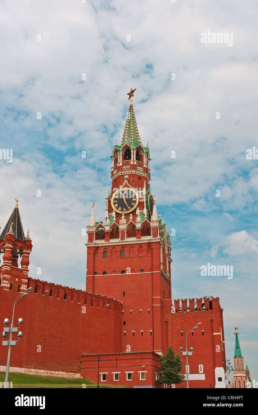 Old Moscow Kremlin Stock Photo