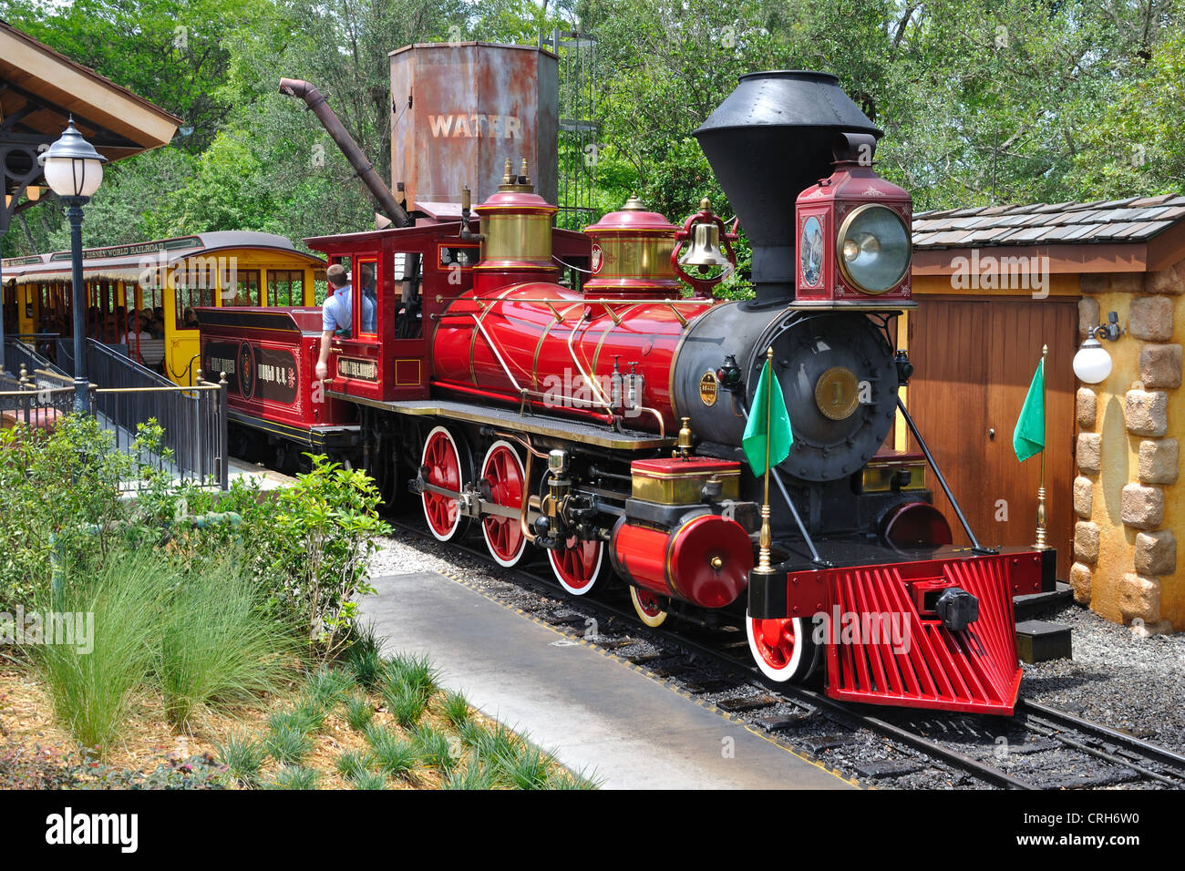 Disney magic kingdom train hi-res stock photography and images - Alamy