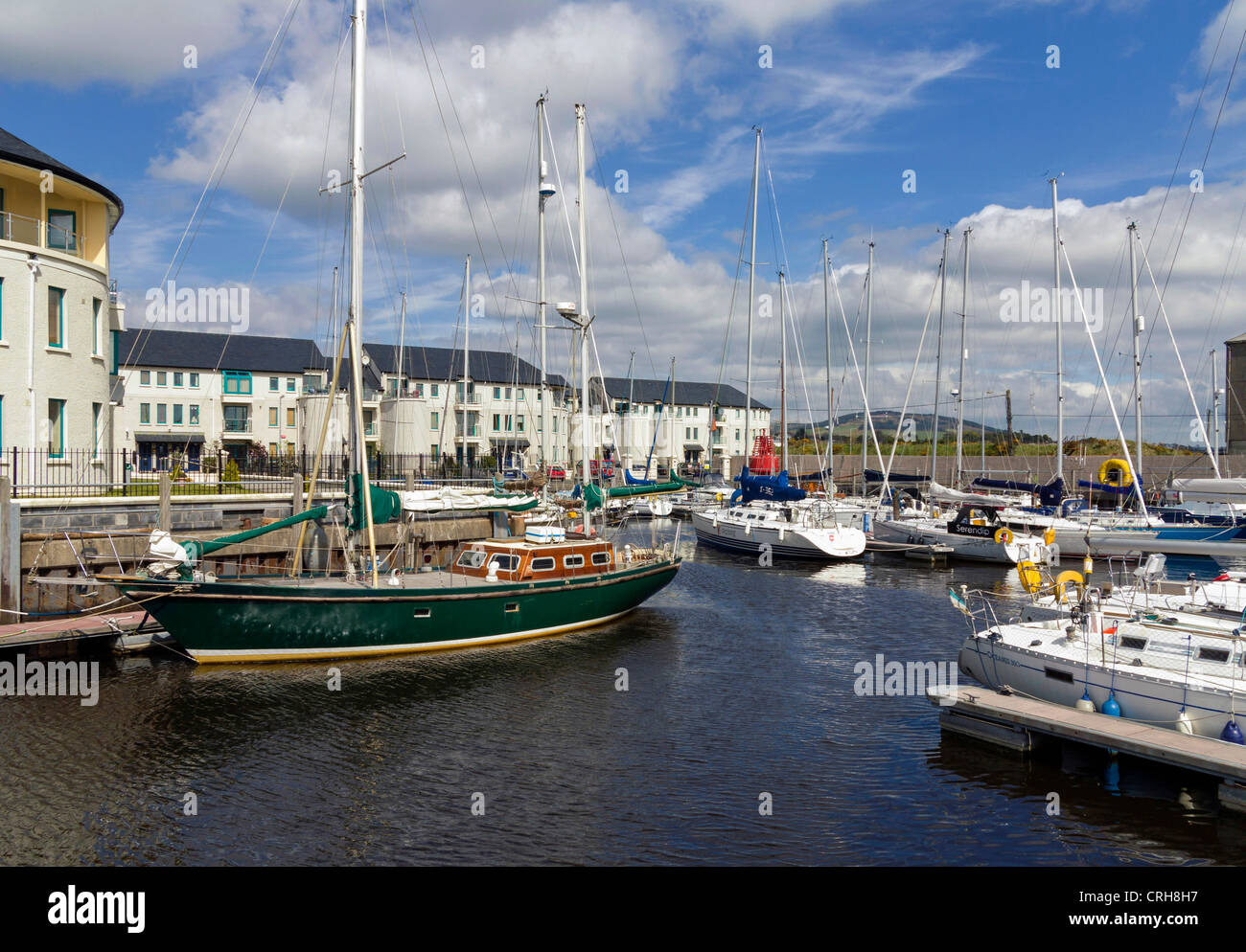 Marina at Arklow, County Wicklow, Ireland Stock Photo