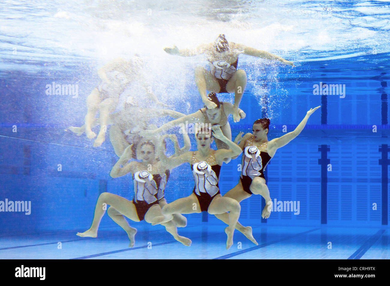 French Team, FINA Olympic Games Synchronised Swimming Qualification, 19