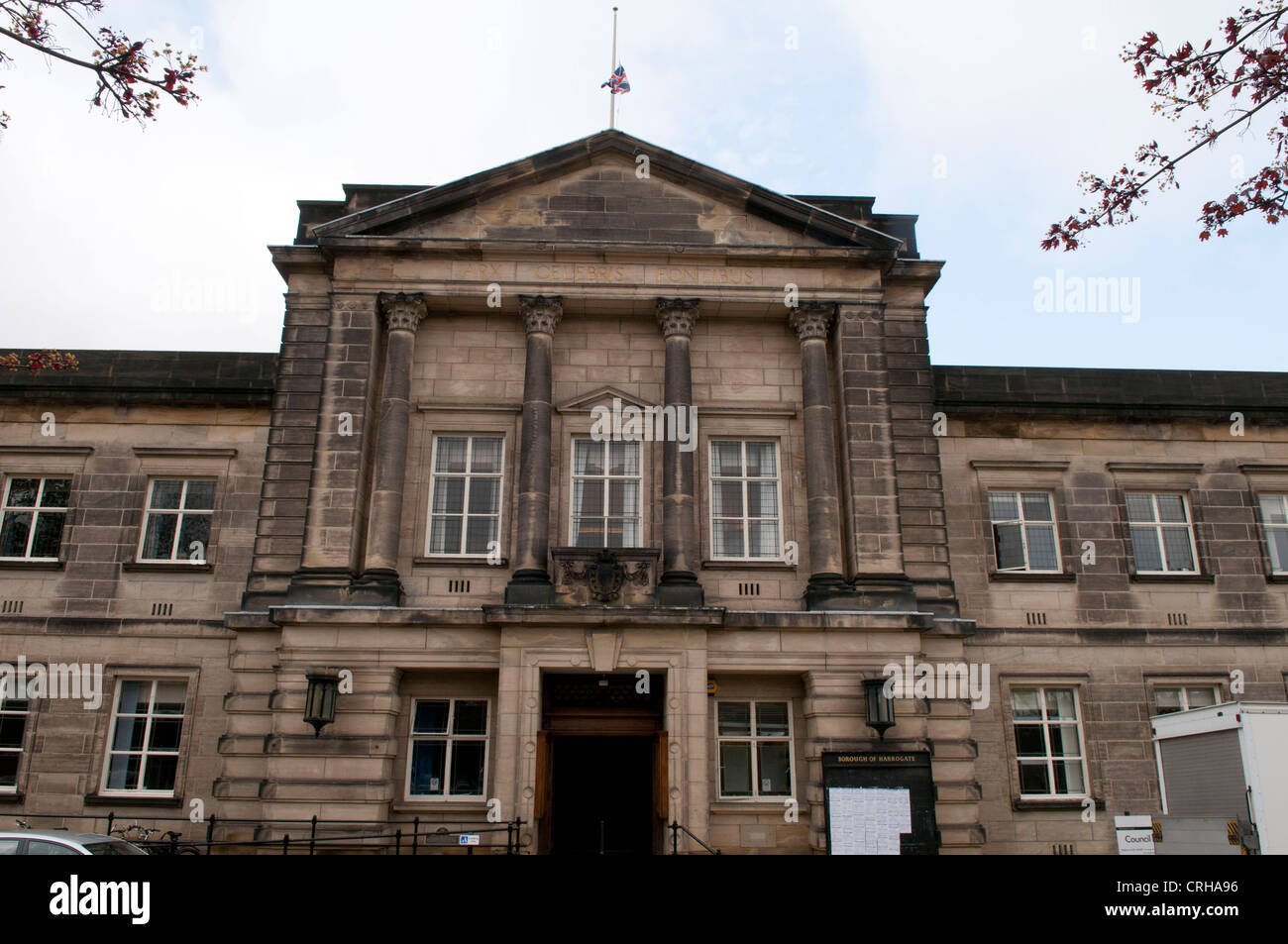 Harrogate town hall Stock Photo Alamy