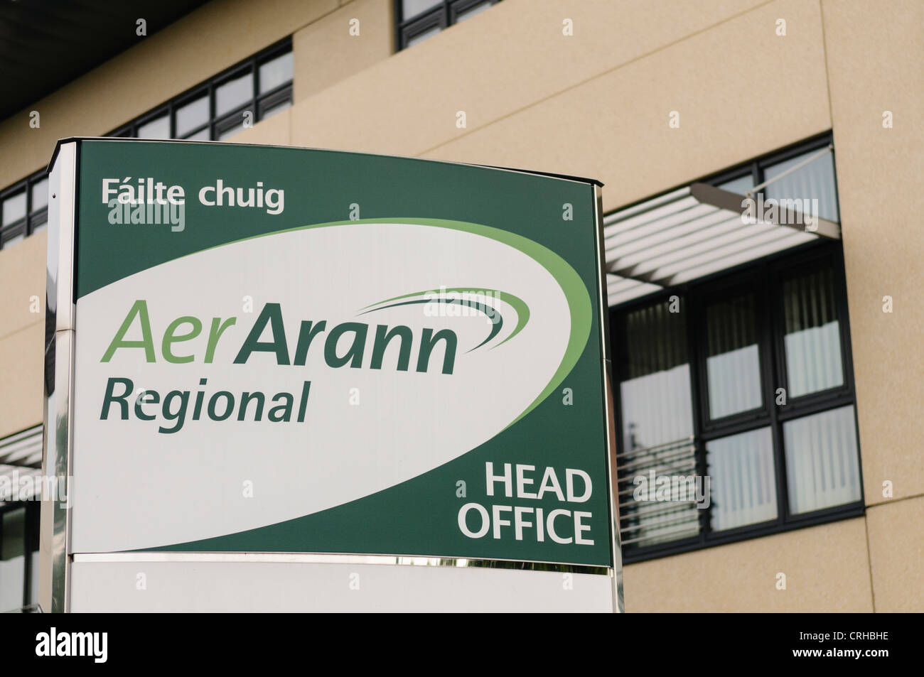 Aer Arann Regional airline headquarters in Dublin Stock Photo