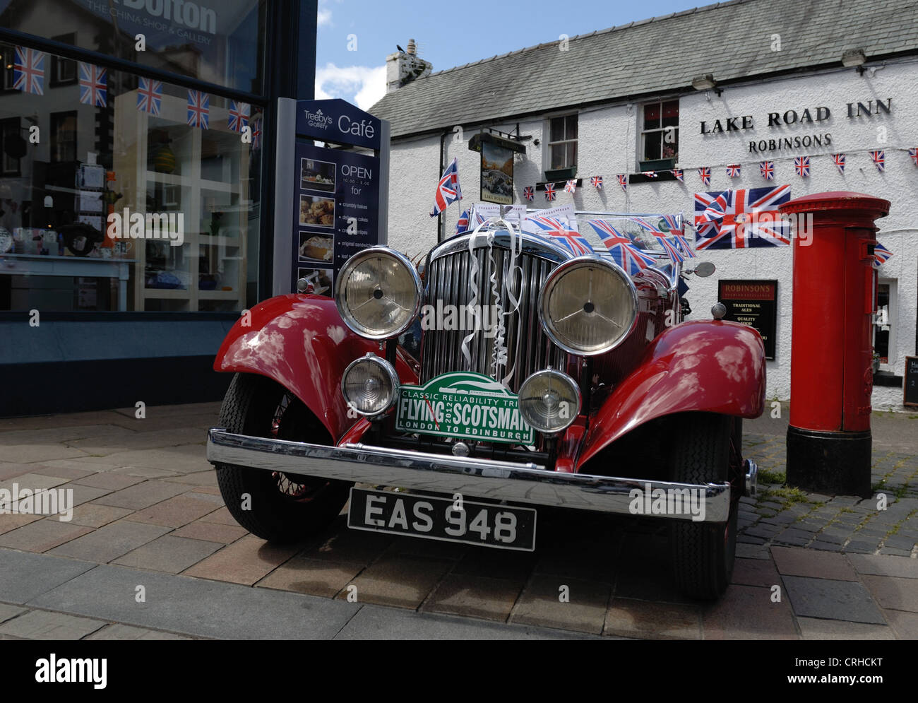 Jubilee Flags High Resolution Stock Photography and Images Alamy