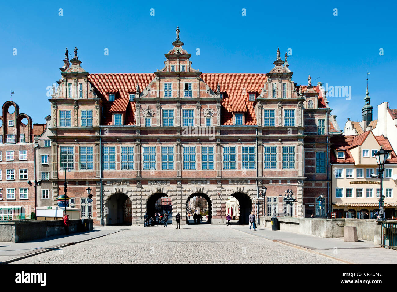 Green gate gdansk hi-res stock photography and images - Alamy