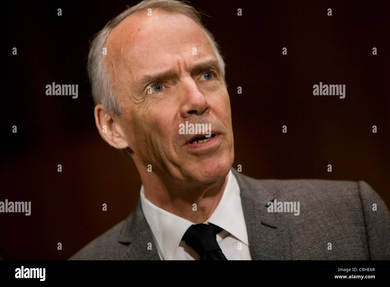 Roger Faxon, CEO of the record label EMI Group.  Stock Photo