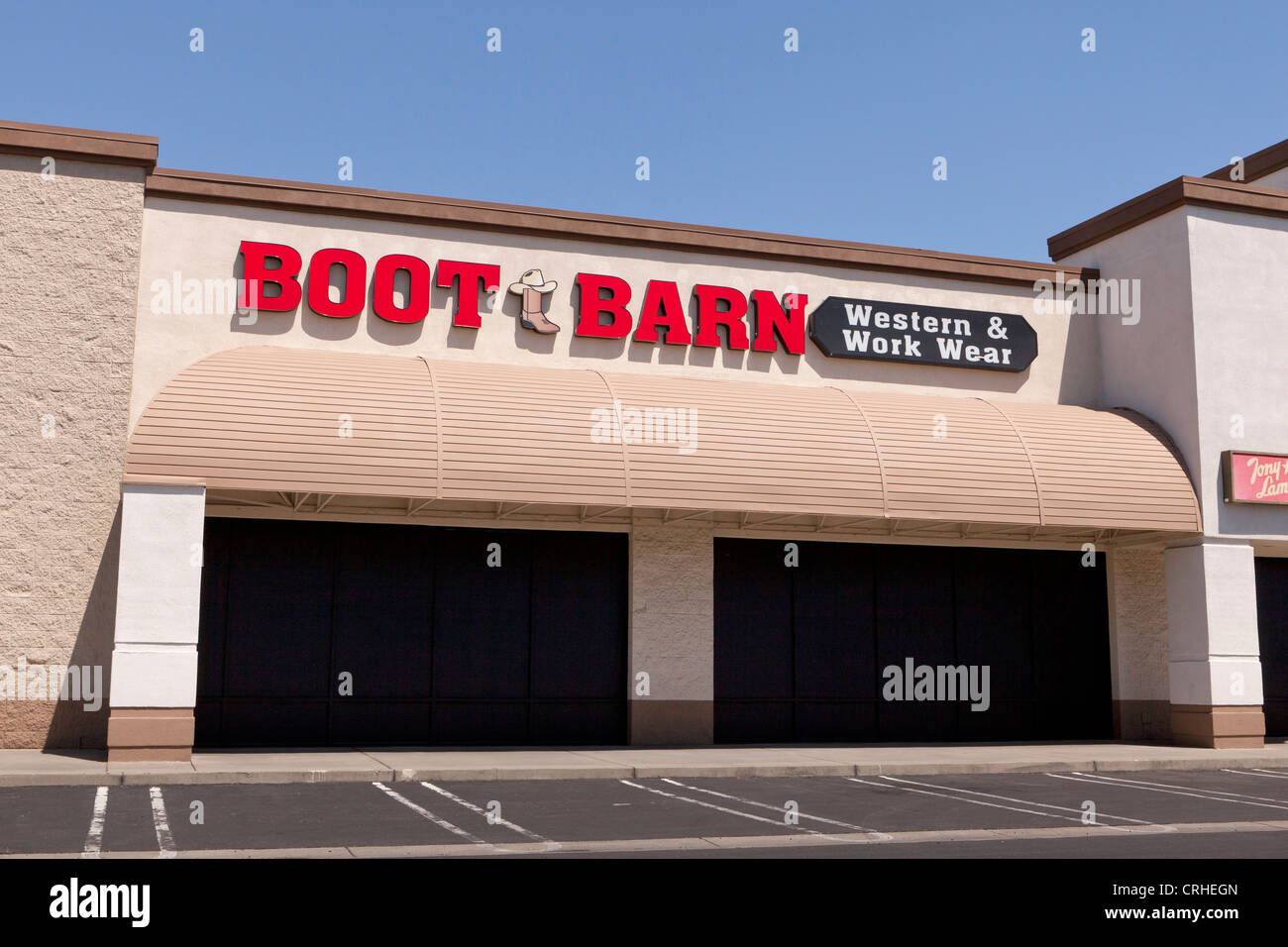 Boot Barn storefront Stock Photo Alamy