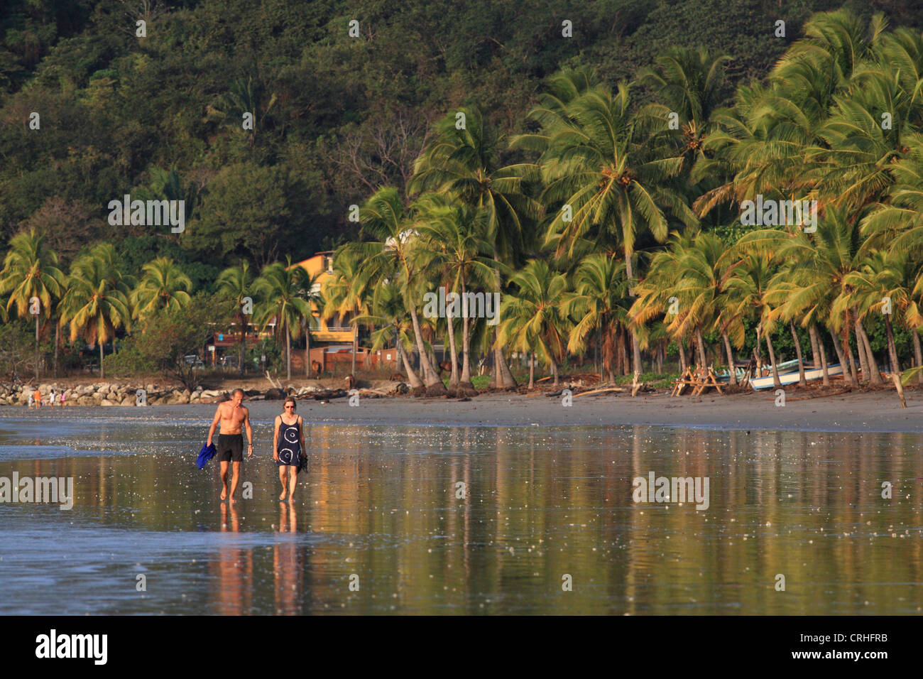 Playa Sámara, Guanacaste, Pacific coast of Costa Rica Stock Photo - Alamy