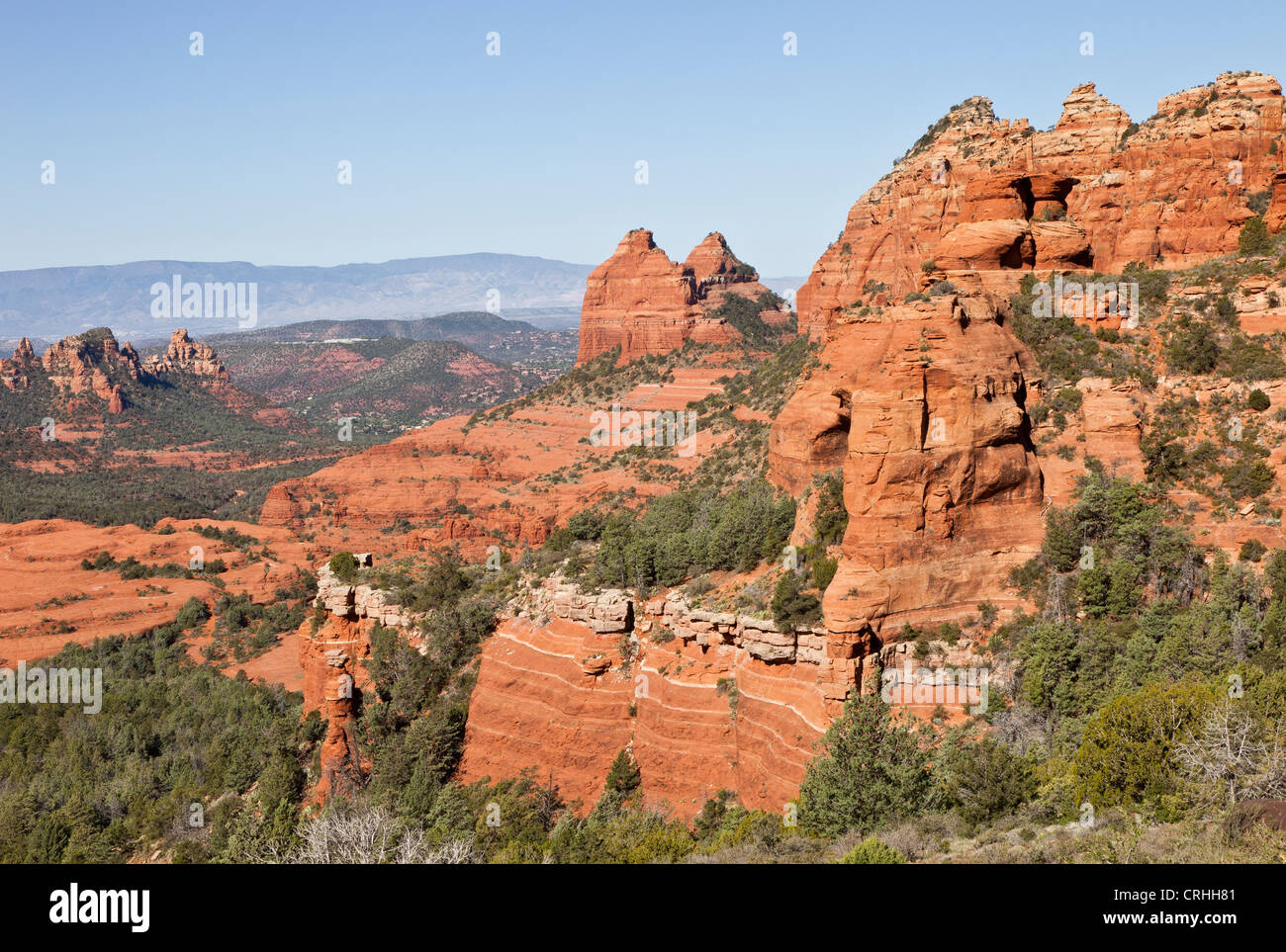 Arizona Red Rocks Arizona red rocks trees hi-res stock photography and images - Alamy
