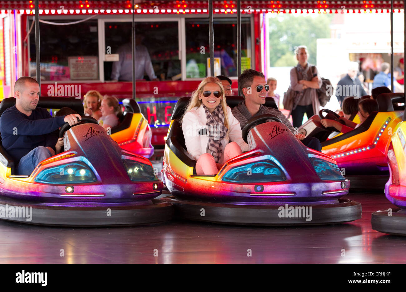 Bumper cars hires stock photography and images Alamy