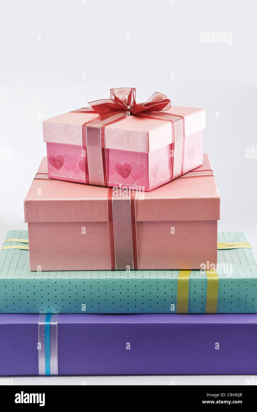 Pile of Gift Box Stock Photo Alamy