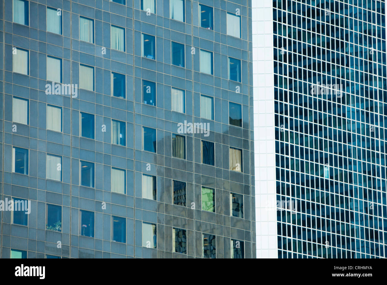 Modern building facades, full frame Stock Photo