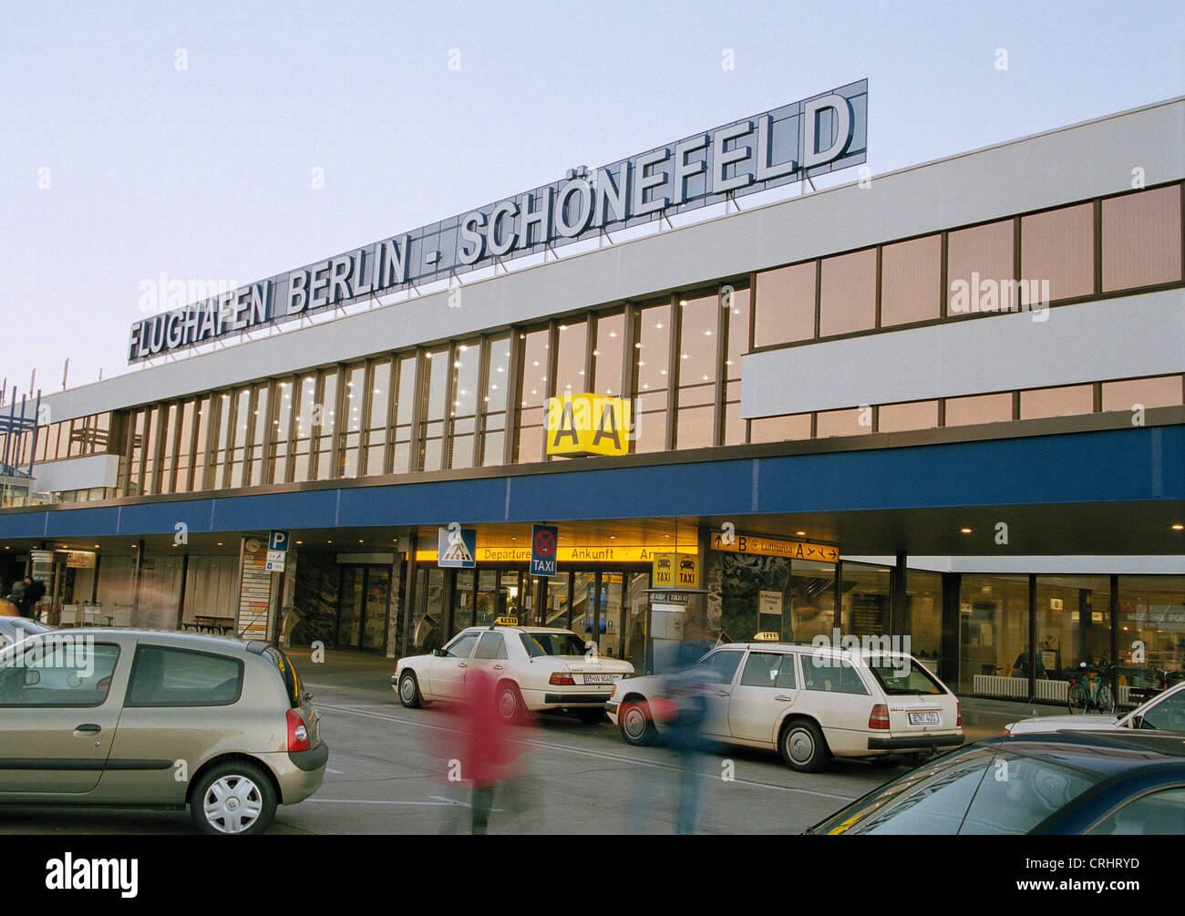 Berlin, Germany, the main entrance of the Schoenefeld airport Stock ...