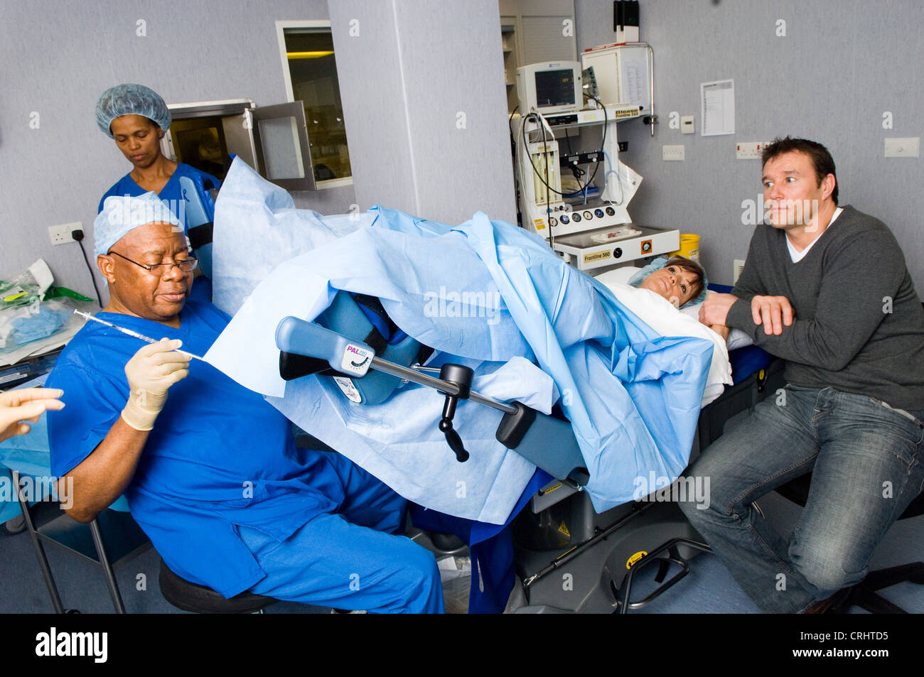 the egg is being collected for ivf treatment Stock Photo Alamy