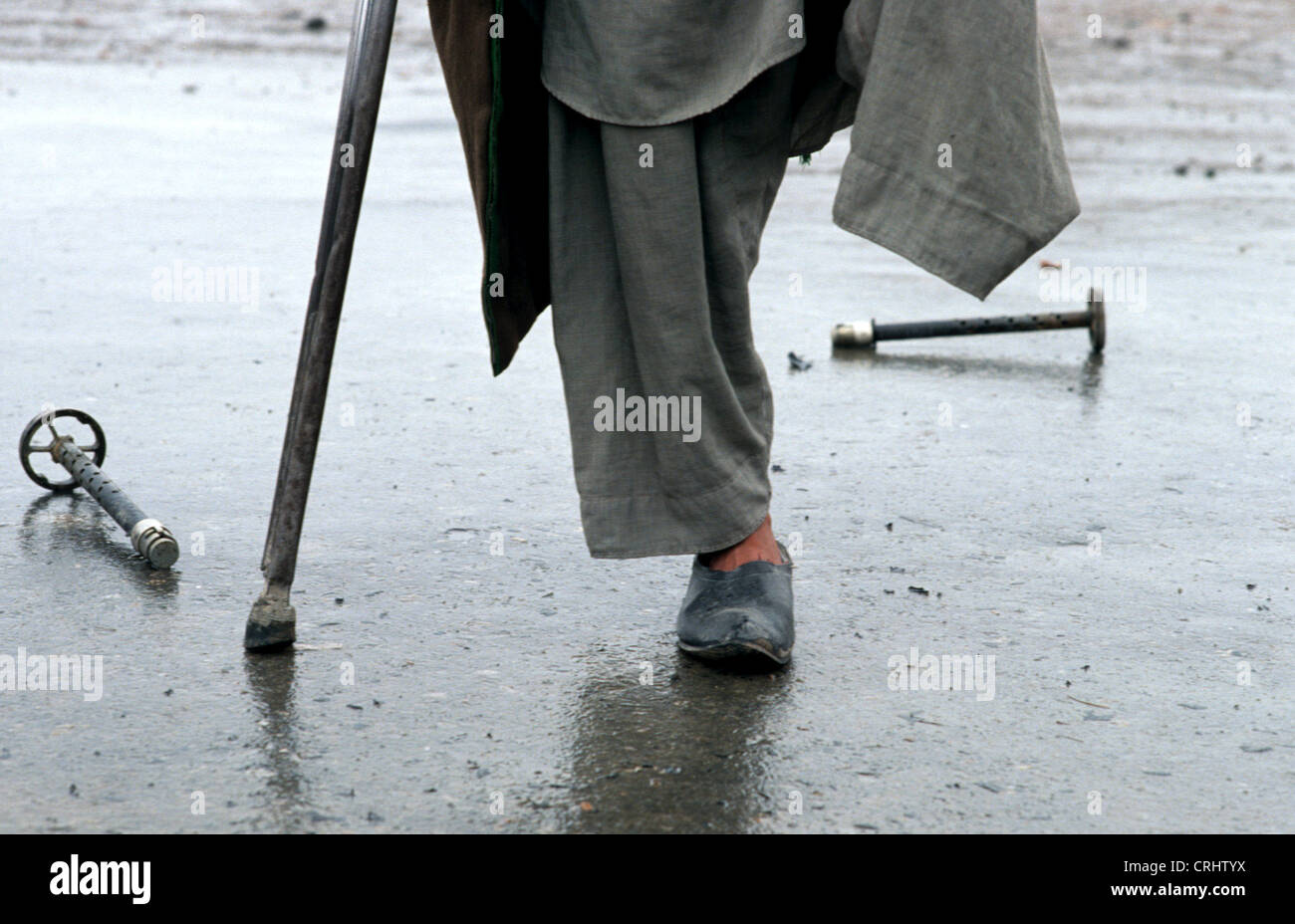Kabul, Afghanistan, mine victims Stock Photo