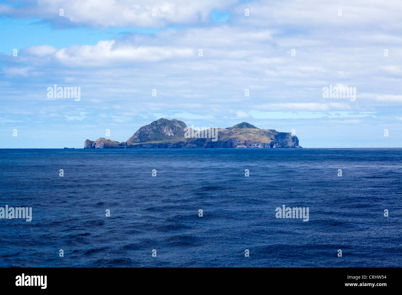 Nightingale Island, South Atlantic Ocean, as seen from an approaching ...