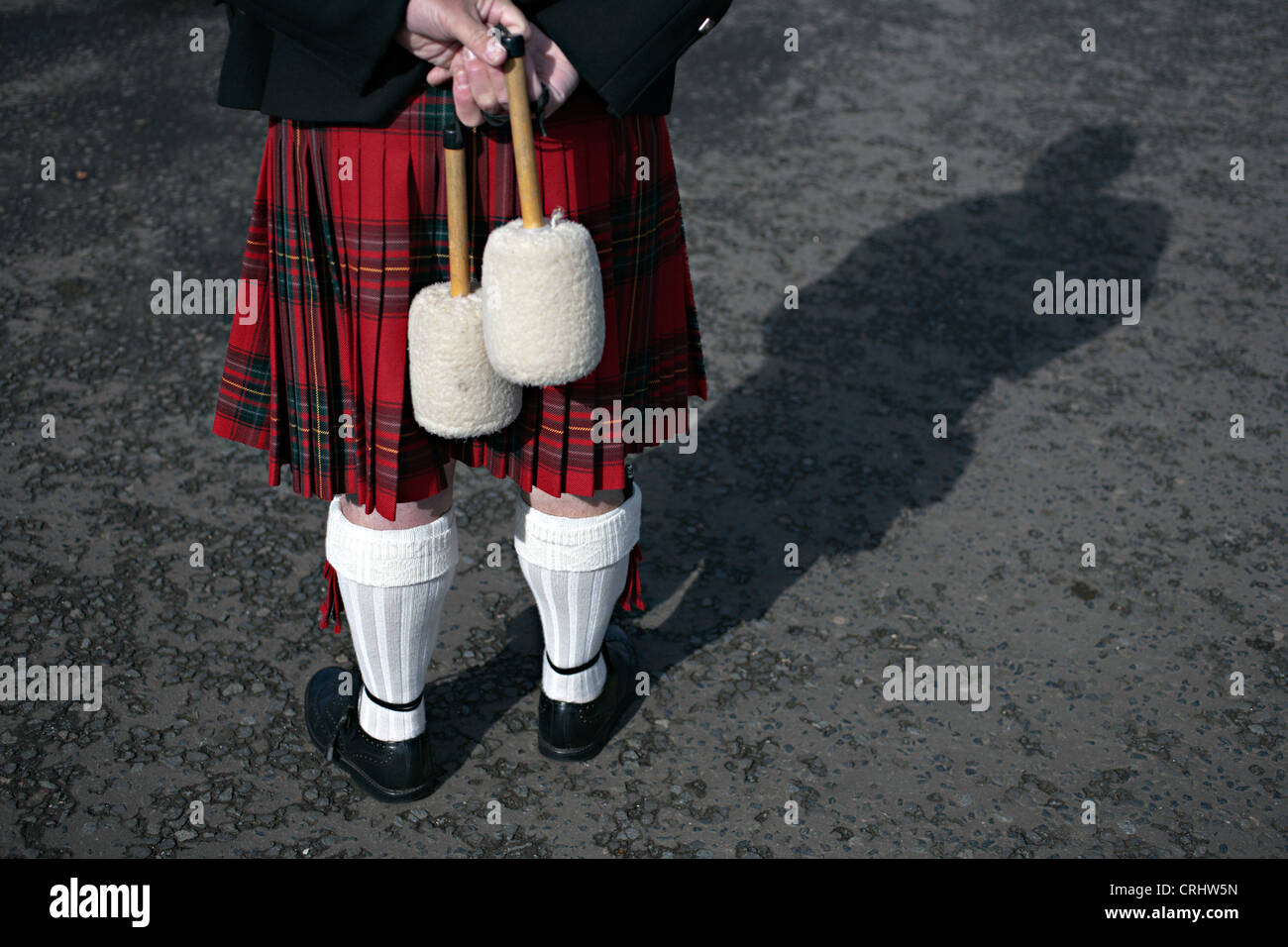 Scottish drummer hires stock photography and images Alamy