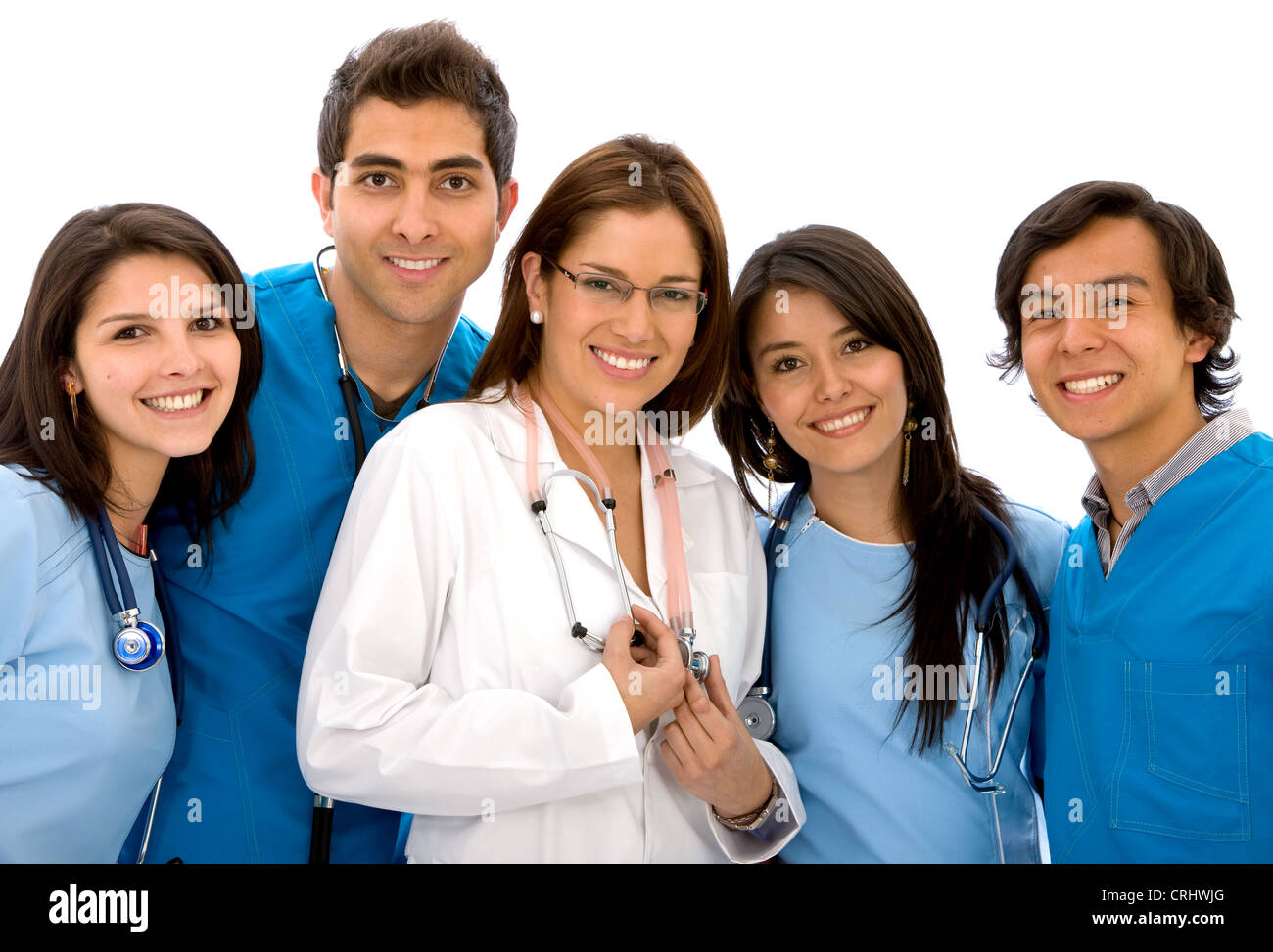 group of doctors Stock Photo