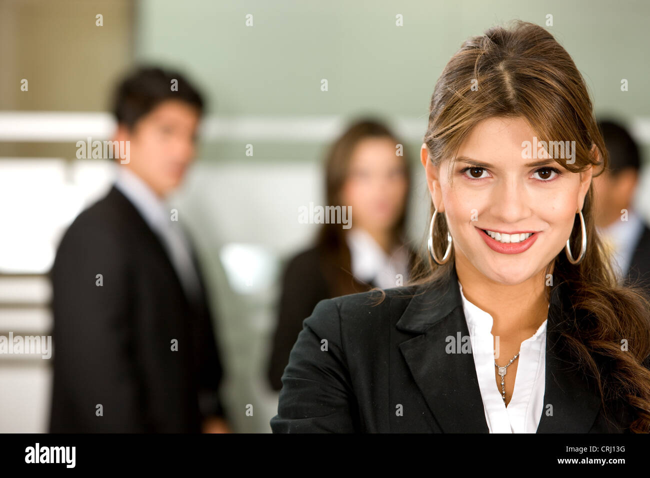 Latin Hispanic Businesswomen With Black Hair Stock Photos & Latin Hispanic ...