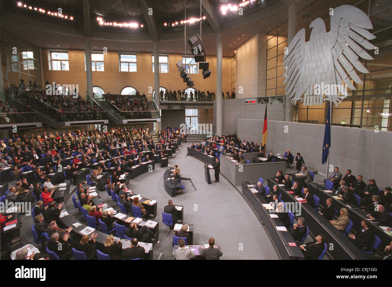 The German Bundestag Stock Photo - Alamy